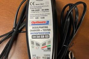 Triumph TM437 Optimate 3 Caricabatteria originale