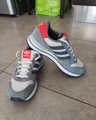 Sneakers Uomo Adidas Originals Zx 500 Uomo Verde Scarpe Uomo