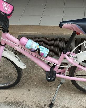 bici misura 20" da bambina seminuova
