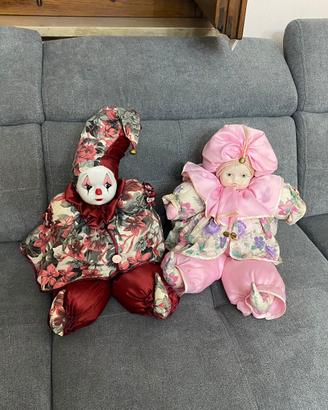 Bambole vintage porcalena