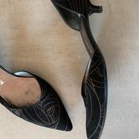 Scarpe donna tacco kitten Emporio Armani