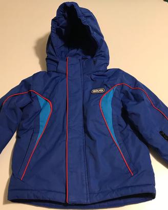 Giacca sci bambino Brugi azzurro tg.3/4 anni