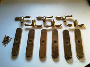 Ricambi Maniglia Finestra Ottone