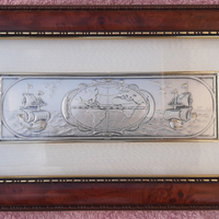 Quadro BASSORILIEVO in lastra Argento 925 ALLIANI