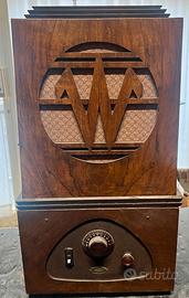 Radio d epoca watt piu altoparlante orig e funz
