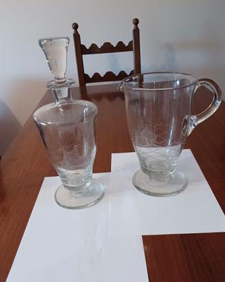 Caraffa + bottiglia