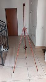 cavalletto da pittore vintage