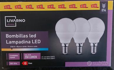 Nr. 6 LAMPADINE LED ATTACCO PICCOLO ( 3w --> 25w )