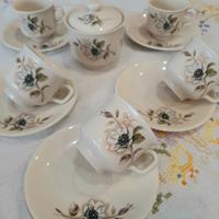 Servizio da caffè in porcellana Krone anni 50