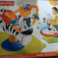 Zebra cavalcabile Fischer Price