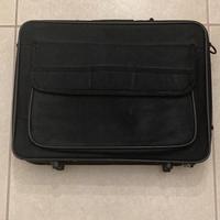 Borsa nera porta computer pc portatile notebook