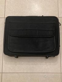 Borsa nera porta computer pc portatile notebook