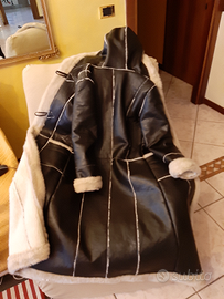 Cappotto ecopelle ecopelliccia