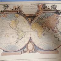 Riproduzione a colori di una carta geografica