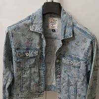 Giubbino jeans bambina