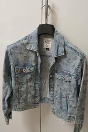 Giubbino jeans bambina