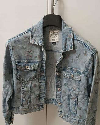 Giubbino jeans bambina