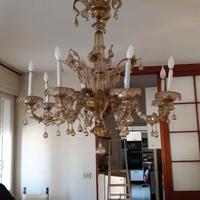 lampadario vetro murano
