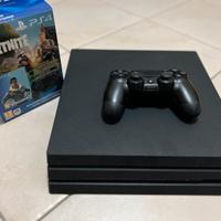 Playstation 4 Pro 1 TB + 2 joystick + 3 giochi