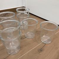 Vasi in vetro 16,5x14 cm