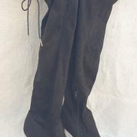 stivali neri tacco a spillo n° 42 justfab