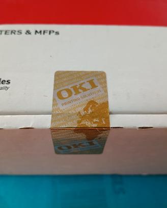 toner giallo sigillato originale OKI 43487709 