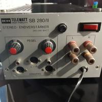 amplificatore finale Telewatt SB280 II  -  vintage