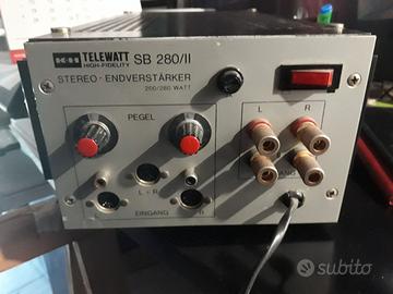 amplificatore finale Telewatt SB280 II  -  vintage