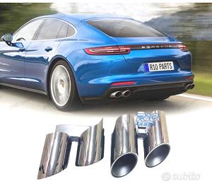 TERMINALI SCARICO PORSCHE PANAMERA 17- LOOK S CROM
