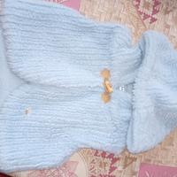 pellicciotto smanicato bimba