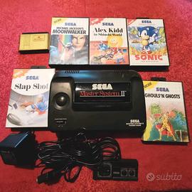 LOTTO SEGA MASTER SYSTEM 2 + GIOCHI