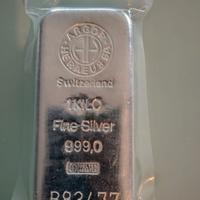 Lingotto argento 1 kg