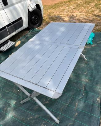 Tavolo pieghevole Midland alluminio da campeggio