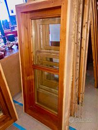 Serramenti in abete massiccio con vetri Thermopan