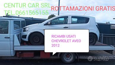 Ricambi usati chevrolet aveo 2012