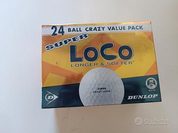 Dunlop 24 palline da golf nuove 