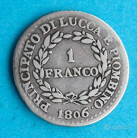 Principato di Lucca e Piombino, 1 Franco 1806