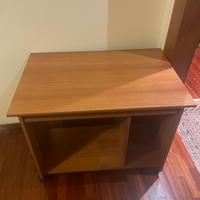 scrivania cassapanca mobile da interno in legno