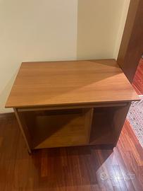 scrivania cassapanca mobile da interno in legno