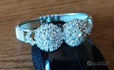 Braccialetto elegante strass