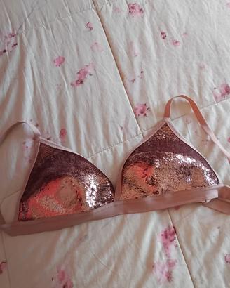 reggiseno paillettes Goldenpoint