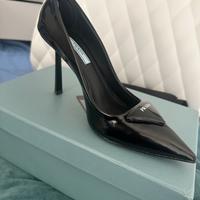 Décolleté Prada nere - 36 tacco 10 cm