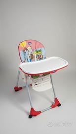 Seggiolone pappa Chicco regolabile e richiudibile