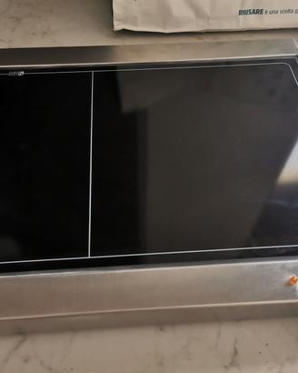 Piastra elettrica professionale vetroceramica.