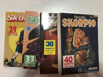 Raccolta Skorpio n. 21 - 33 - 38 - 40