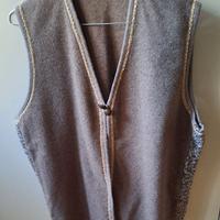Gilet smanicato lana