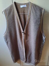 Gilet smanicato lana
