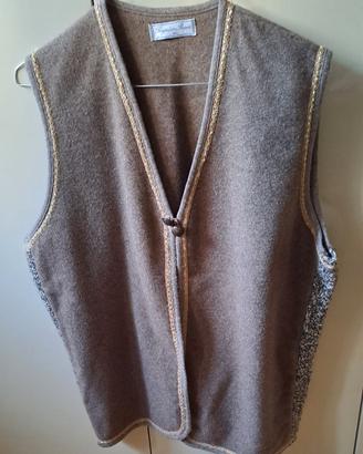 Gilet smanicato lana