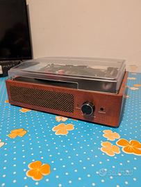 Giradischi con bluetooth a 3 velocità 