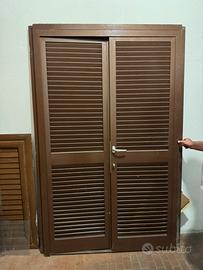 Porta romana esterna con serratura